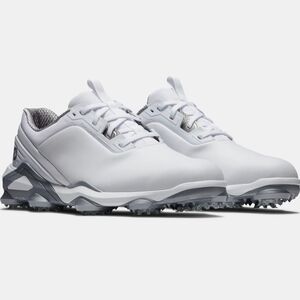 FootJoy White and Gray Athletic Golf Shoes